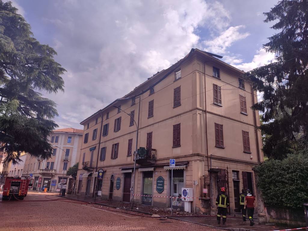 bonifica incendio luino 8 settembre 2022