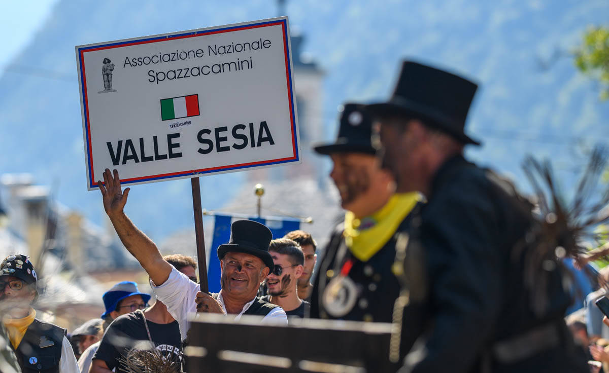 Il raduno internazionale degli spazzacamini 2022