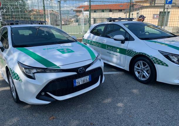 Nuovi mezzi della polizia locale di Varese