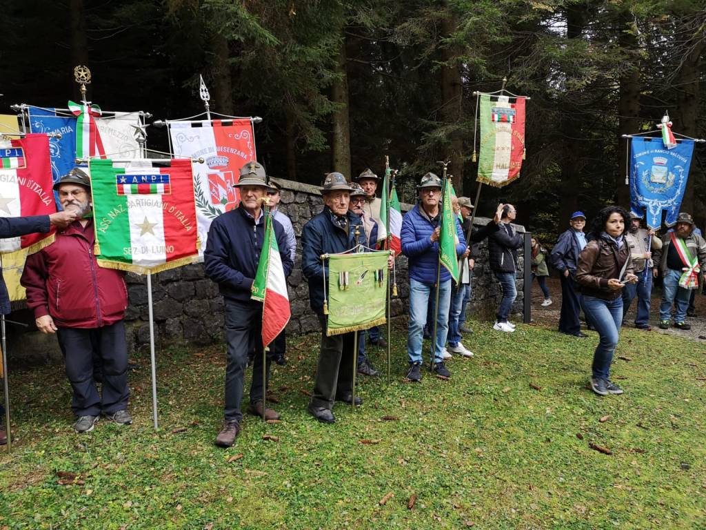 A Duno la celebrazione del 79esimo della battaglia partigiana di san Martino