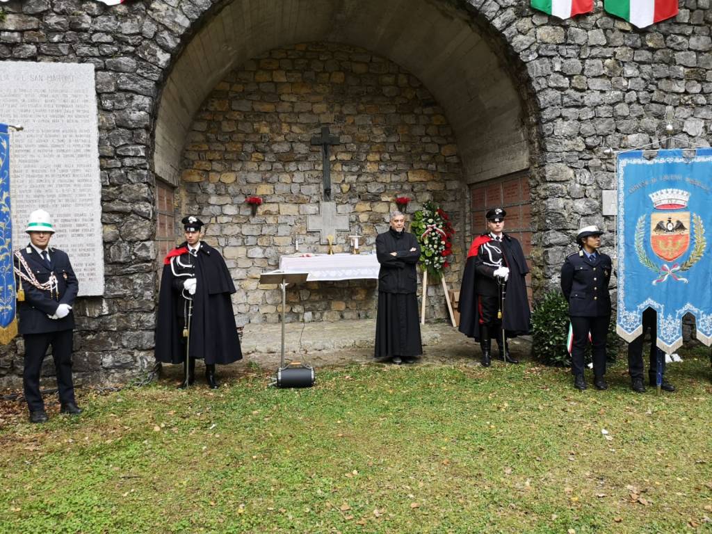 A Duno la celebrazione del 79esimo della battaglia partigiana di san Martino