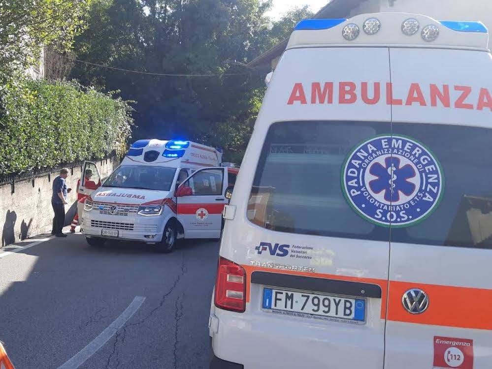 Frontale tra Luino e Creva