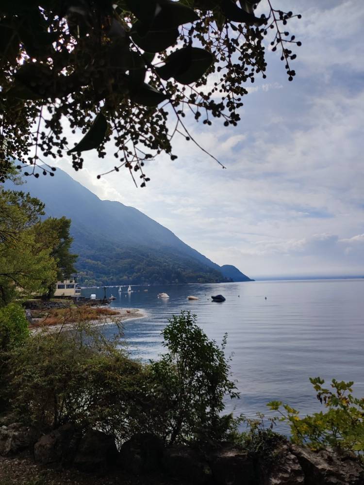 I colori dell'Autunno, oggi, nello splendido borgo di Calde' 