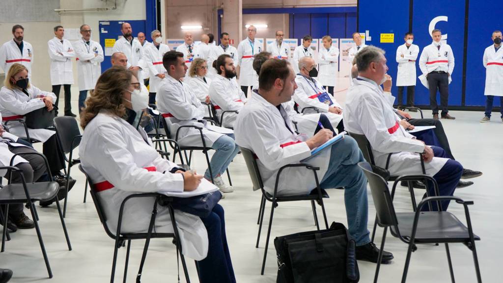 L'inaugurazione del deposito temporaneo dei rifiuti radioattivi al Jrc di Ispra