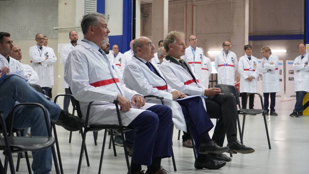 L'inaugurazione del deposito temporaneo dei rifiuti radioattivi al Jrc di Ispra