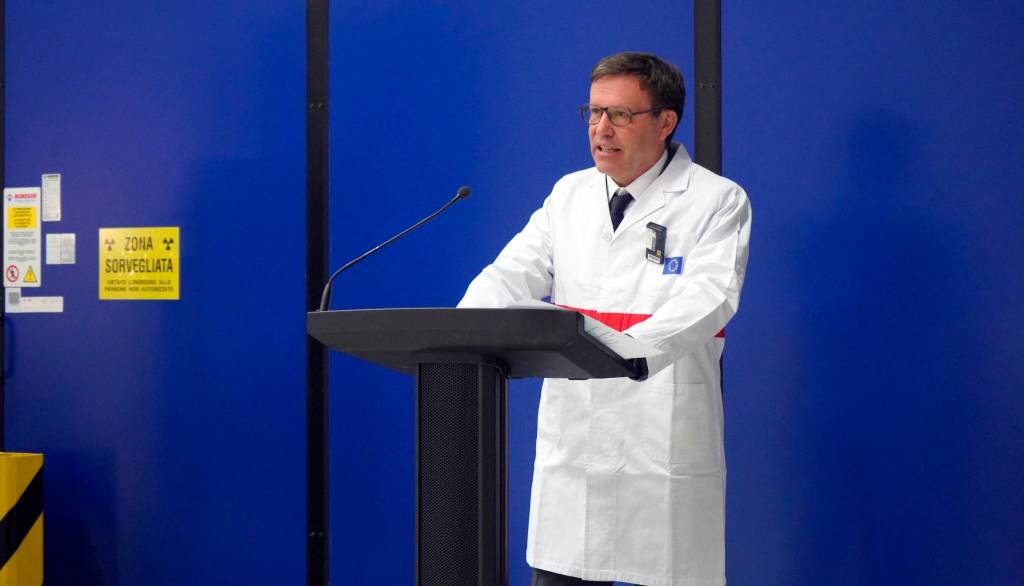 L'inaugurazione del deposito temporaneo dei rifiuti radioattivi al Jrc di Ispra