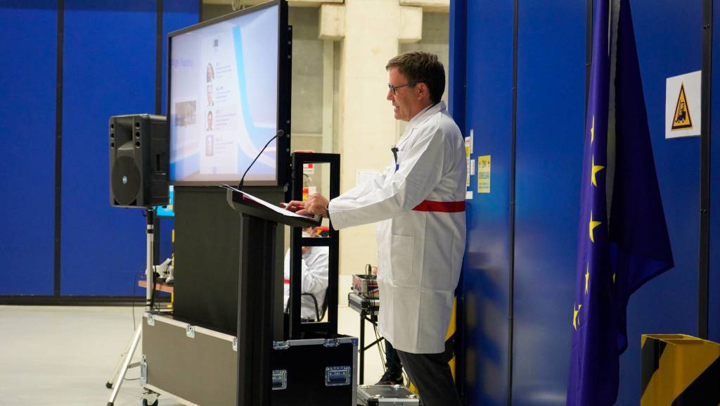 L'inaugurazione del deposito temporaneo dei rifiuti radioattivi al Jrc di Ispra