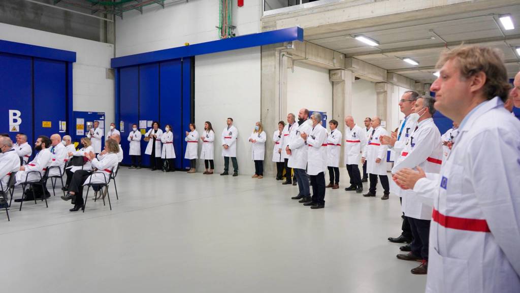 L'inaugurazione del deposito temporaneo dei rifiuti radioattivi al Jrc di Ispra