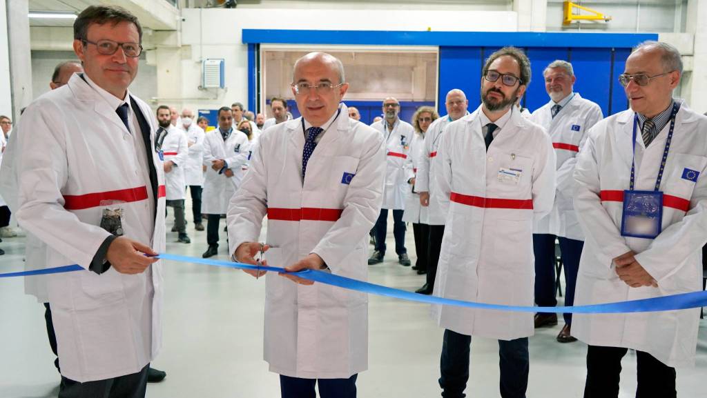 L'inaugurazione del deposito temporaneo dei rifiuti radioattivi al Jrc di Ispra