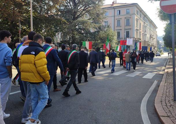 L'omaggio della Città di Luino ai Caduti della Gera