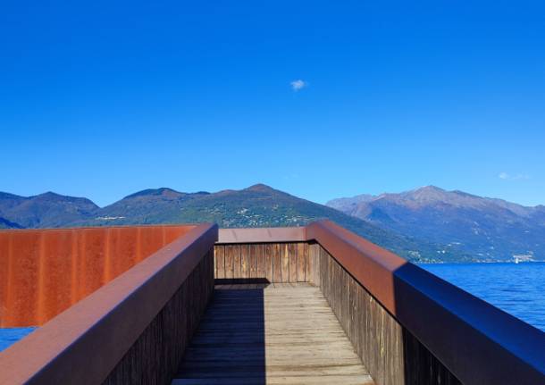 L\'autunno sul lago a Luino