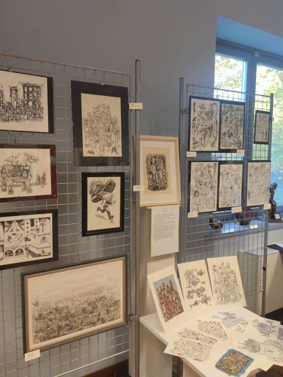 Collisioni - la mostra di Francesca Volponi e Enrico Berrini alla Pinacoteca di Taino