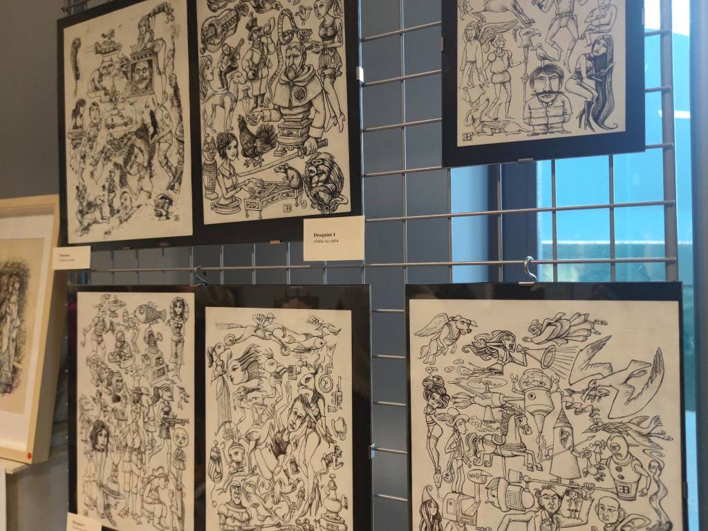 Collisioni - la mostra di Francesca Volponi e Enrico Berrini alla Pinacoteca di Taino