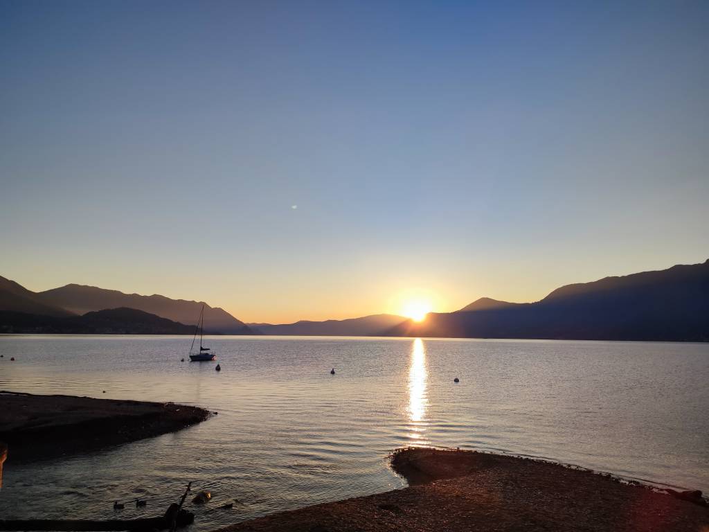 tramonto di Luino
