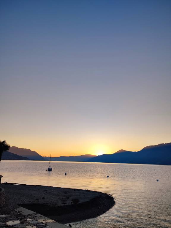 tramonto di Luino