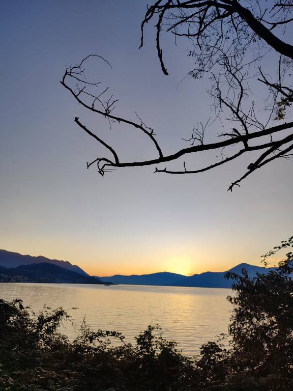 tramonto di Luino