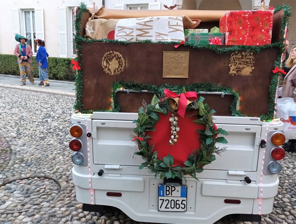 viaggio del cuore di Babbo Natale - partenza