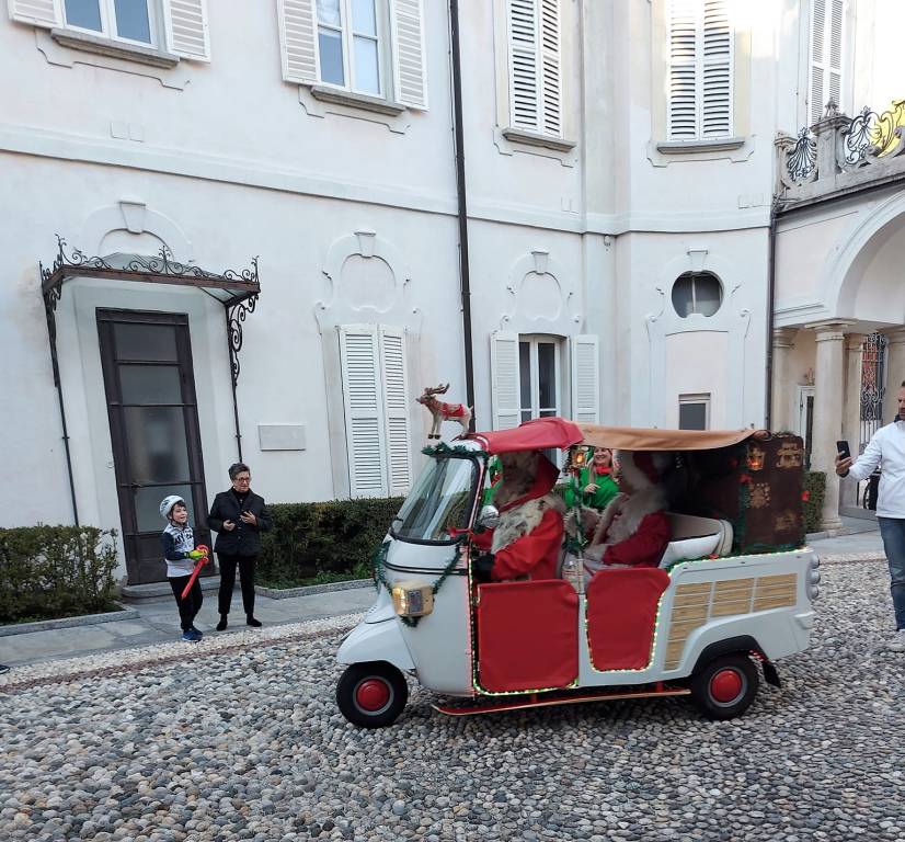 viaggio del cuore di Babbo Natale - partenza