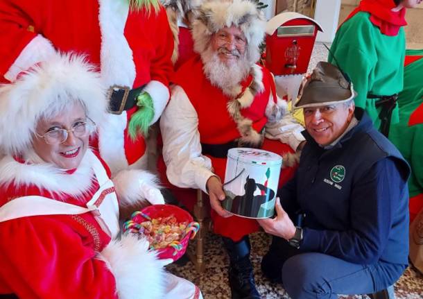 Il Viaggio del Cuore di Babbo Natale è partito da Villa Recalcati a Varese