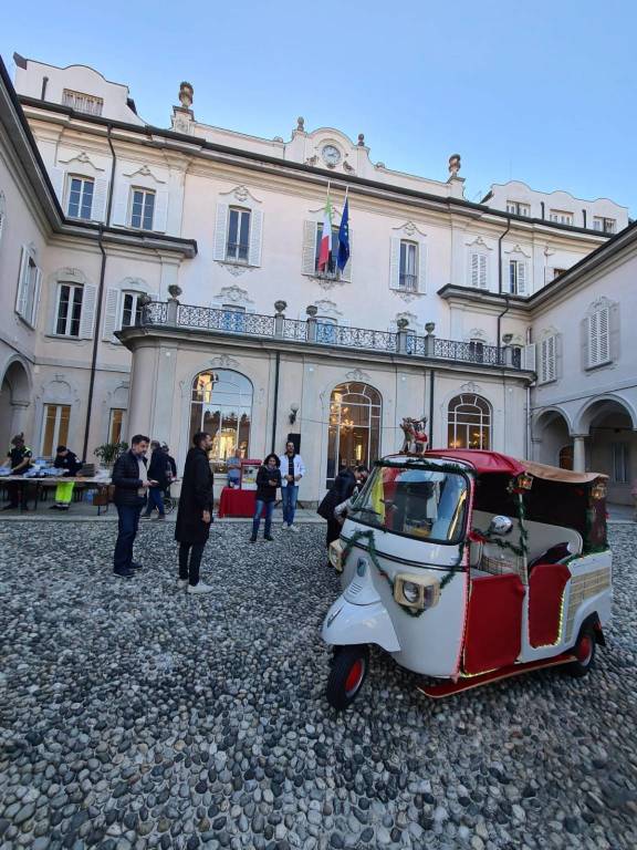 viaggio del cuore di Babbo Natale - partenza