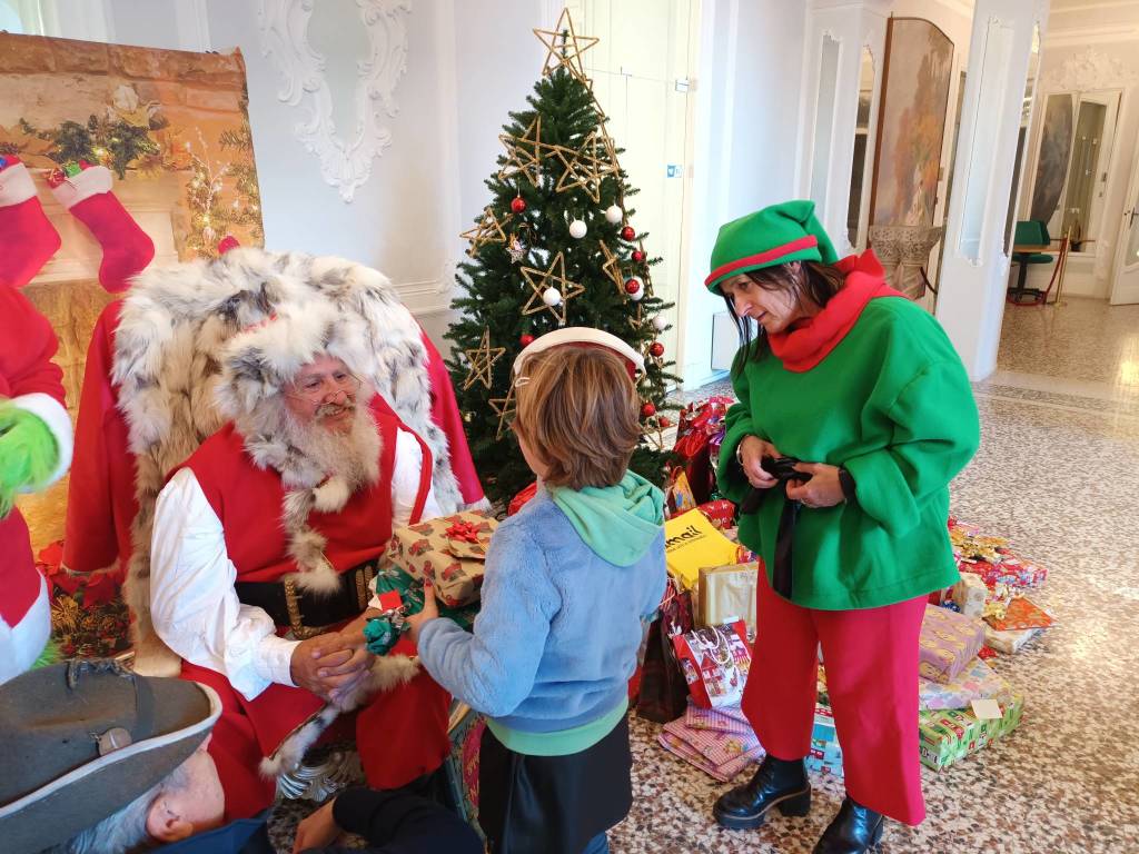 viaggio del cuore di Babbo Natale - partenza