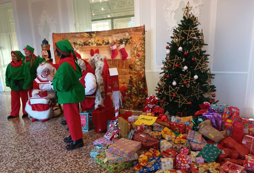 viaggio del cuore di Babbo Natale - partenza
