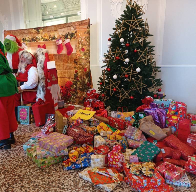 viaggio del cuore di Babbo Natale - partenza