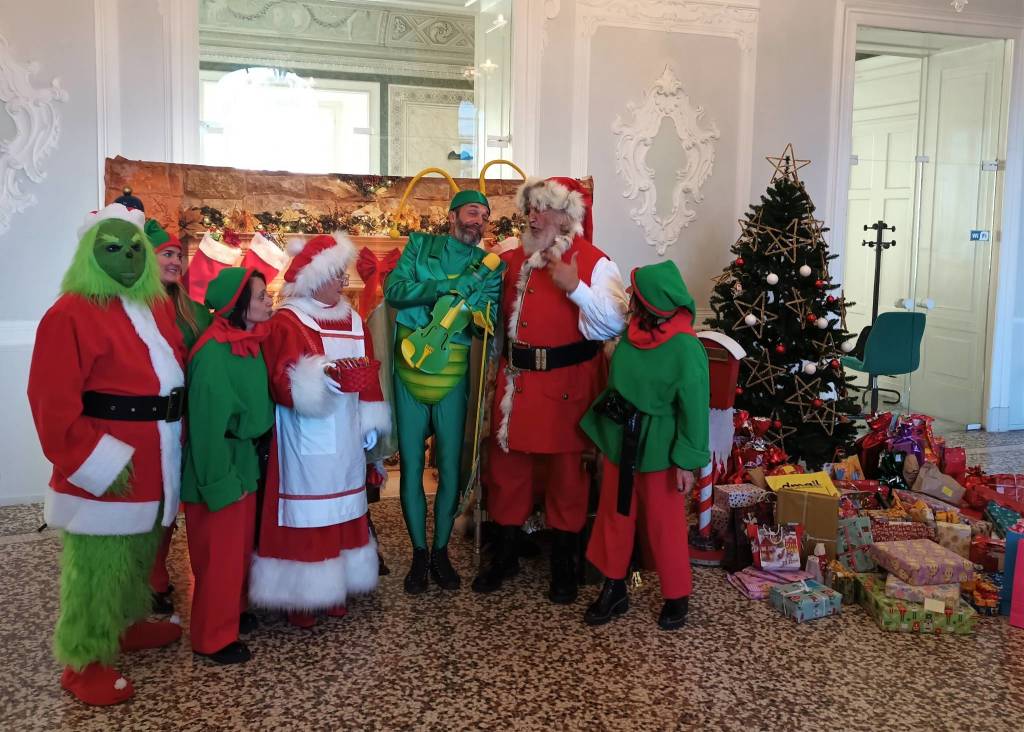 viaggio del cuore di Babbo Natale - partenza