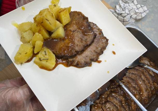 A Laveno Mombello il pranzo solidale di Natale