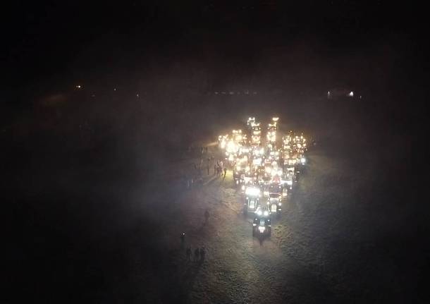 albero di natale trattori