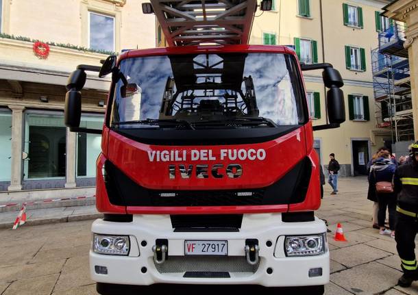 I Vigili del Fuoco sul Bernascone per la tradizionale "Corona dell'Immacolata"