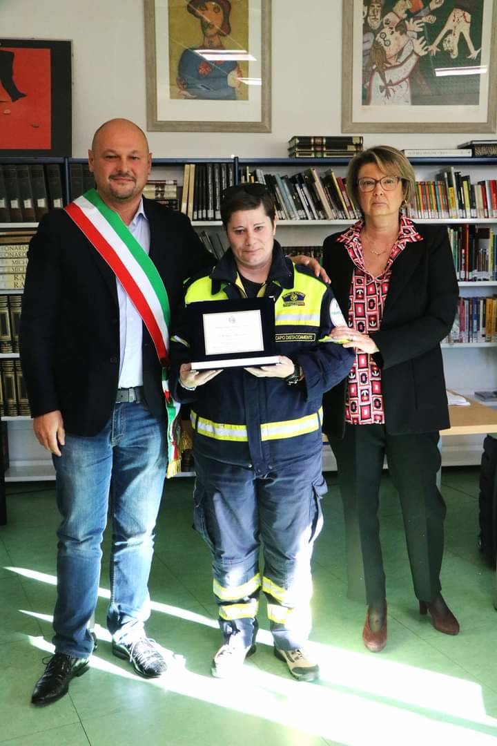 La consegna del premio Monaci a Vergiate