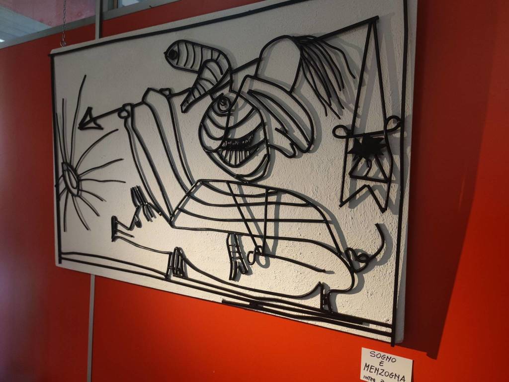 Le opere in Ferro di Dodo Menotti in mostra alla Soara di Angera 