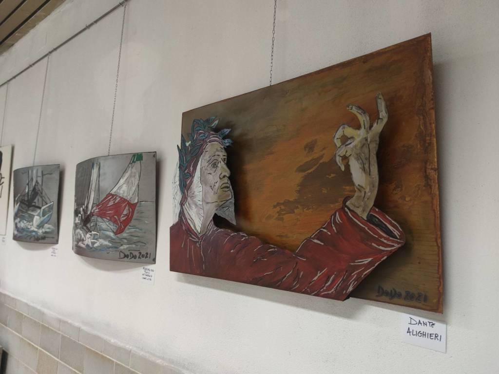 Le opere in Ferro di Dodo Menotti in mostra alla Soara di Angera 