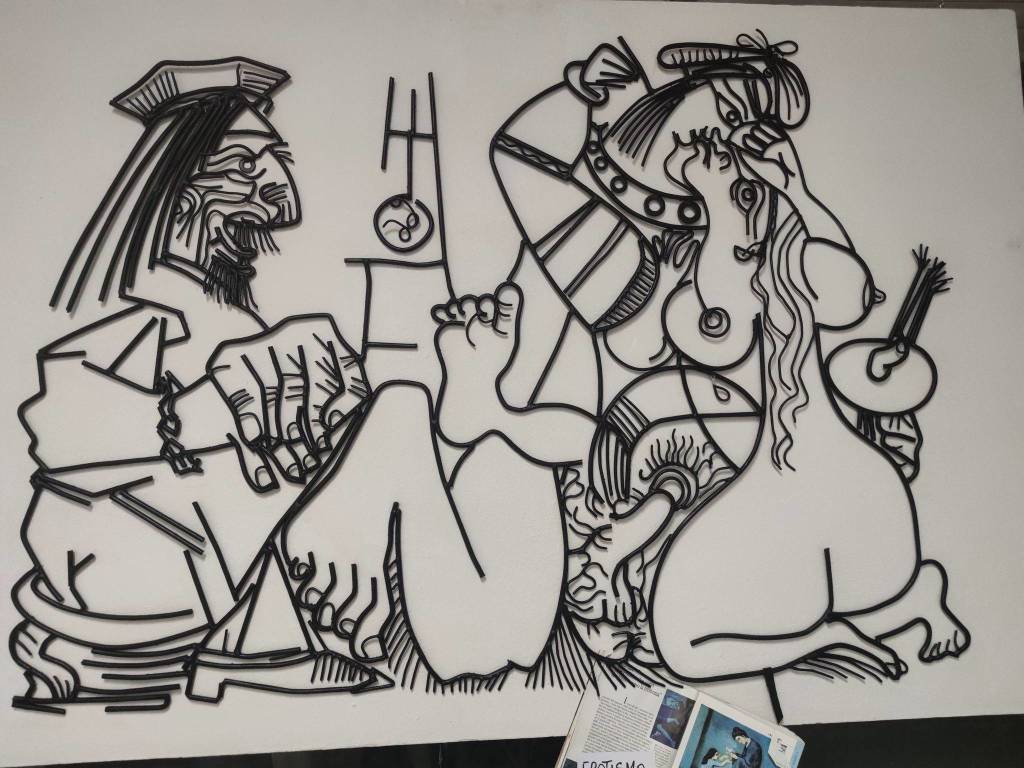 Le opere in Ferro di Dodo Menotti in mostra alla Soara di Angera 