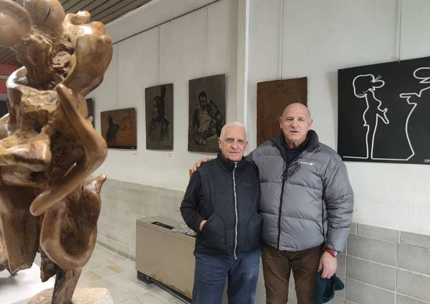 Le opere in Ferro di Dodo Menotti in mostra alla Soara di Angera