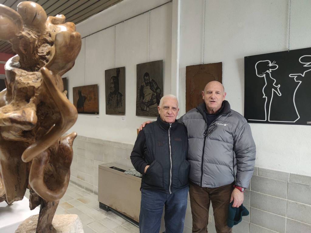 Le opere in Ferro di Dodo Menotti in mostra alla Soara di Angera 