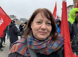 Presidio a Varese per lo sciopero generale 