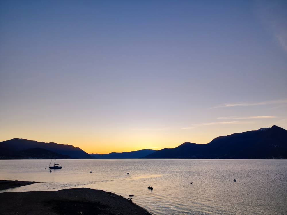 tramonto natalizio