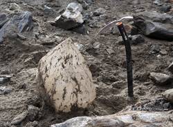blocco di quarzo in val berretto