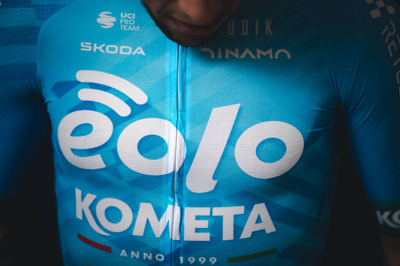 Le maglie 2023 dell\'Eolo Kometa Cycling Team