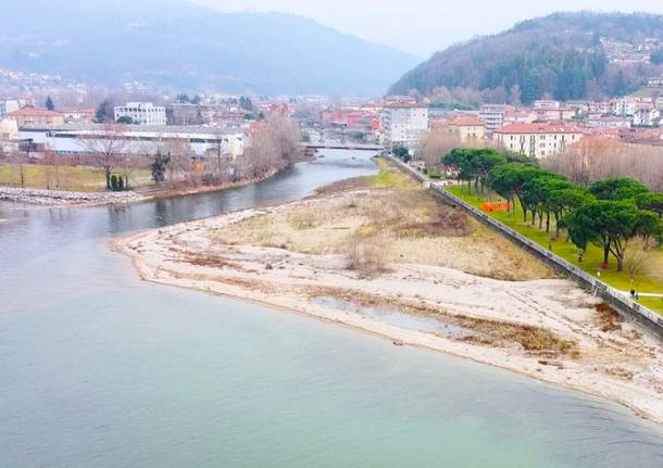 siccità tresa lago maggiore inverno