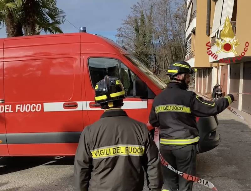 La frana a Creva di Luino