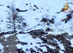 vigili del fuoco Macugnaga