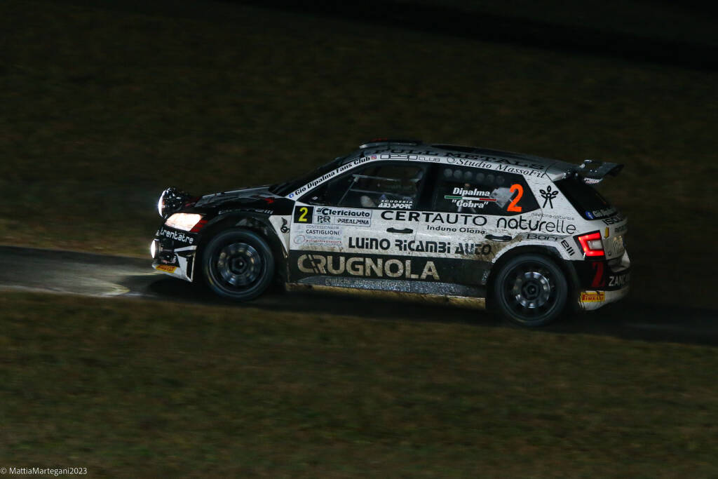 Rally dei Laghi 2023 - La PS1 all\'ippodromo di Varese