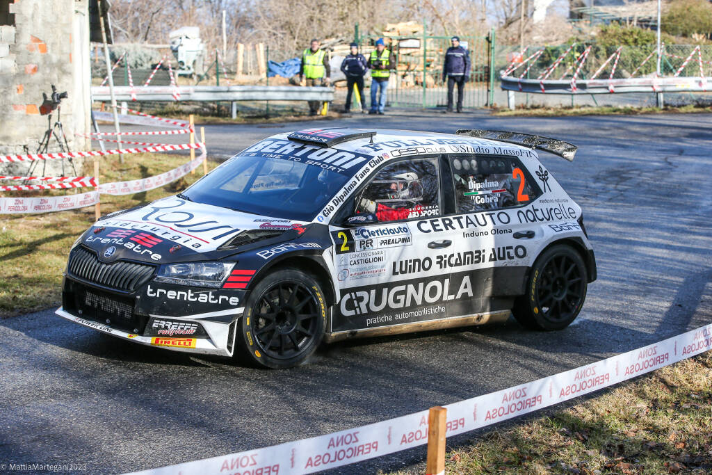 Rally dei Laghi 2023 - La PS4 sul Cuvignone