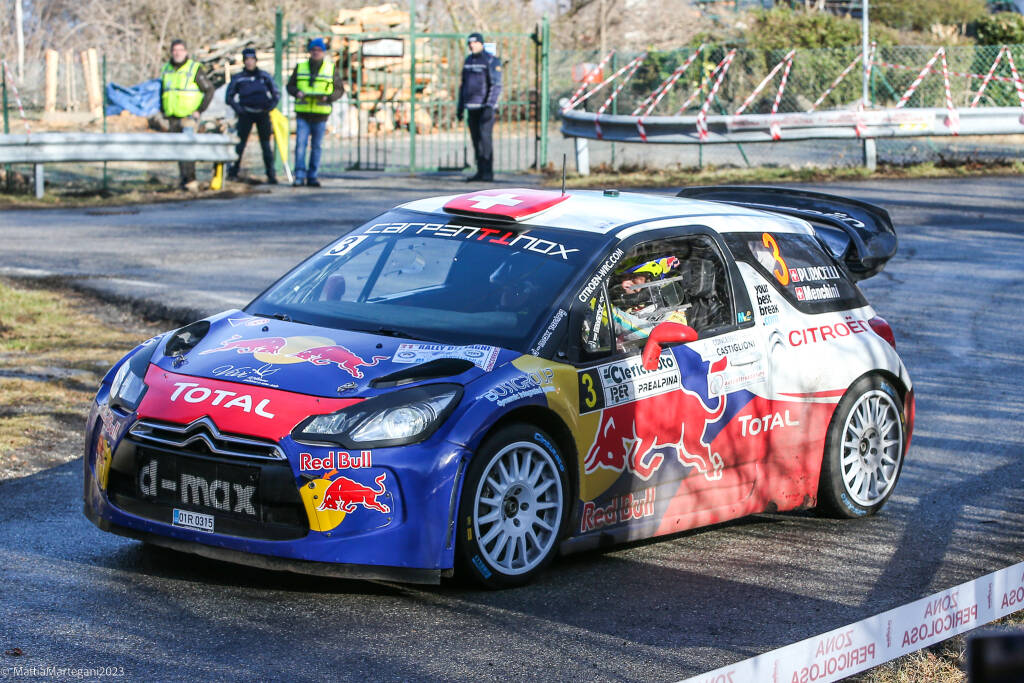 Rally dei Laghi 2023 - La PS4 sul Cuvignone