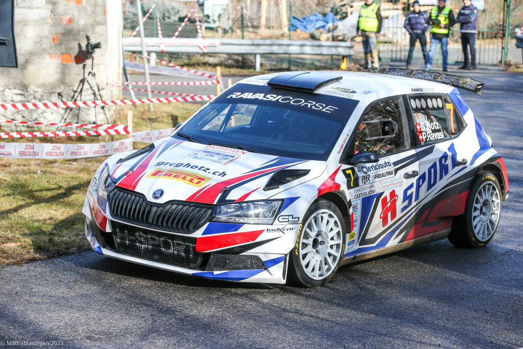 Rally dei Laghi 2023 - La PS4 sul Cuvignone