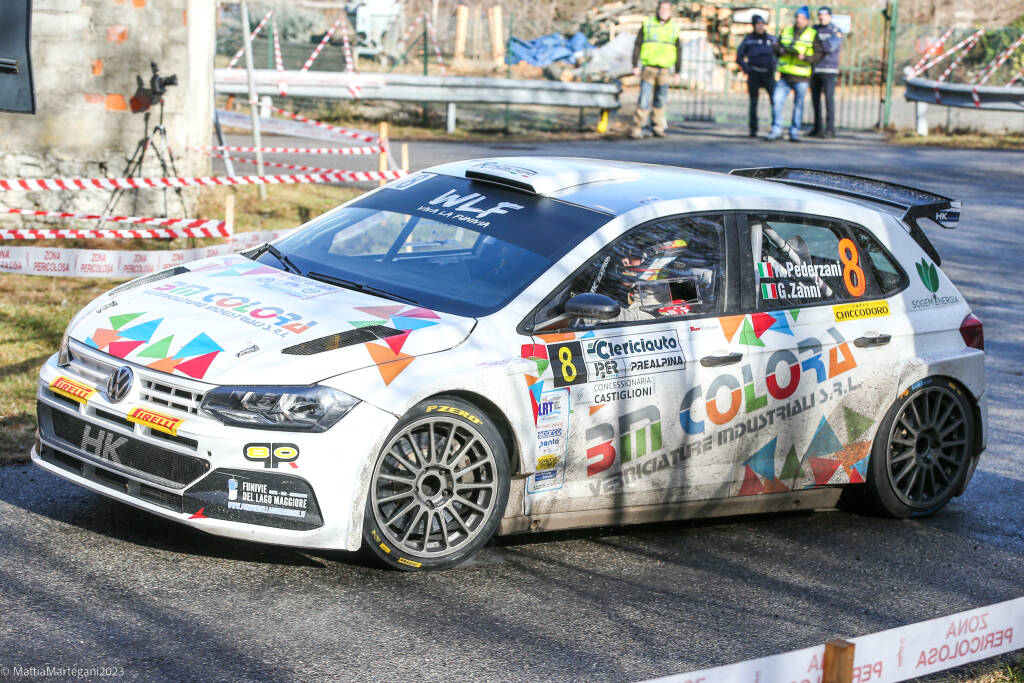 Rally dei Laghi 2023 - La PS4 sul Cuvignone