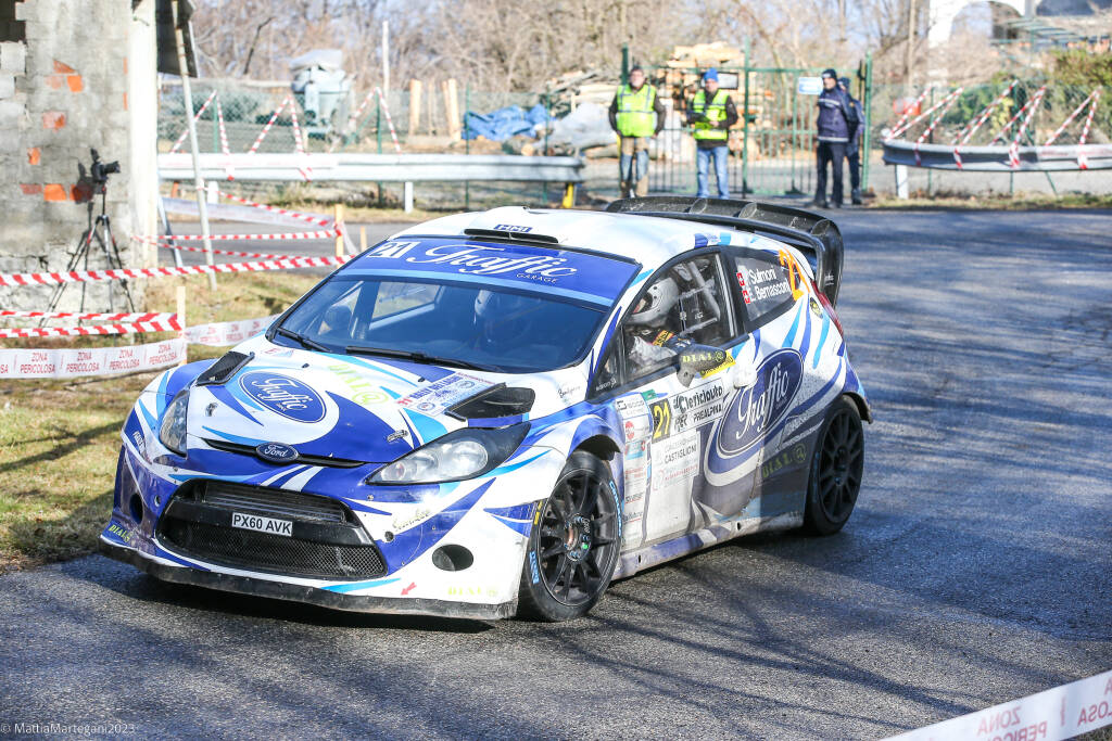 Rally dei Laghi 2023 - La PS4 sul Cuvignone